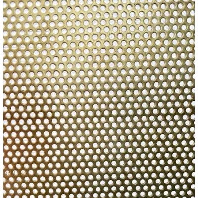 Chapa Perfurada - 1,20mm x Furo Redondo Ø 3,60mm x EC 5mm x 2x1m