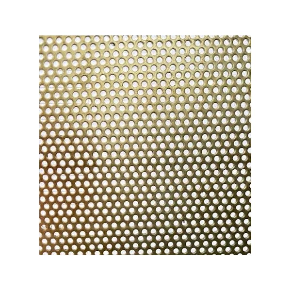 Chapa Perfurada - 1,20mm x Furo Redondo Ø 3,60mm x EC 5mm x 2x1m