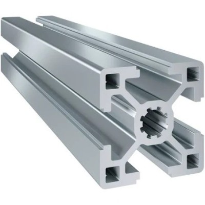 Perfil de Aluminio Estrutural 30x30mm - 6000mm - Basico