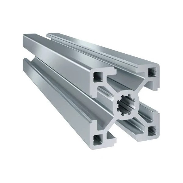 Perfil de Aluminio Estrutural 30x30mm - 6000mm - Basico