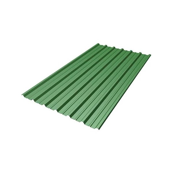 Telha Trapézio GR25 - Aço Pré-Pintado 2000mm x Verde 6002/Backer x 0,50mm