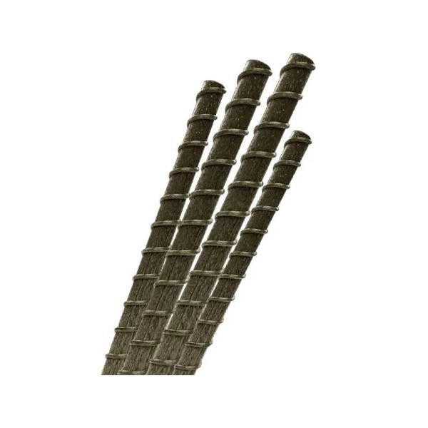 Vergalhão verga de fibra 3/16 4 mm 3 metros - gfrp