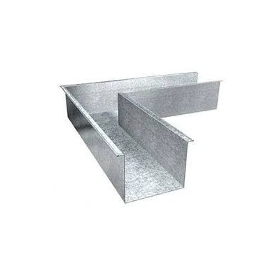 Esquadro Externo Calha Quadrada Corte 33 Galvanizado